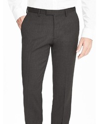 Banana Republic Modern Slim Charcoal Wool Suit Trouser