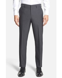 Calibrate Wool Mohair Flat Front Trousers