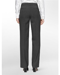 Calvin Klein Straight Charcoal Suit Pants