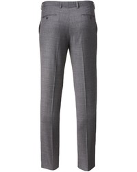 Chaps Classic Fit Gray Wool Blend Comfort Stretch Flat Front Suit Pants Big Tall