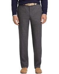 Brooks Brothers Fitzgerald Fit Plain Front Brookscool Houndstooth Dress Trousers