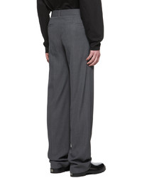 We11done Grey Wool Trousers