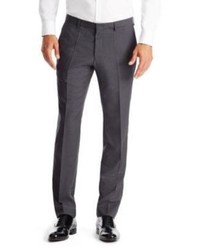 Hugo Boss Genesis Slim Fit Wool Dress Pants 28r Grey