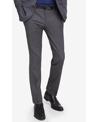 Express Medium Gray End On End Photographer Suit Pant