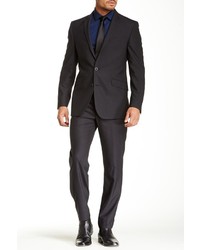 Kenneth Cole New York Charcoal Pinstripe Component Pant