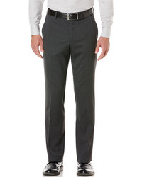 Perry Ellis Modern Fit Charcoal Solid Suit Pant