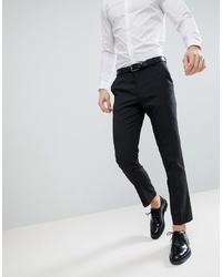 ASOS DESIGN Slim Suit Trousers In Charcoal