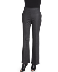 Eileen Fisher Stretch Twill Boot Cut Trousers