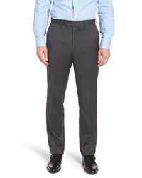 John W. Nordstrom Torino Traditional Fit Solid Trousers