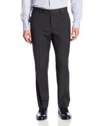 Nautica True Travel Wear Flat Front Charcoal Check Suit Separate Pant