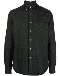 Gitman Vintage Button Down Collar Tweed Shirt