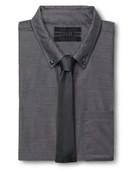 Dress Shirt Tie Set Charcoal No Retreat