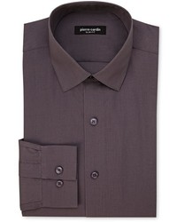 Pierre Cardin Slim Fit Charcoal Dress Shirt