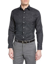 charcoal dress shirt mens