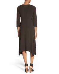 Eileen Fisher Asymmetrical Jersey Dress