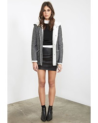 Forever 21 Faux Shearling Lined Duffle Coat