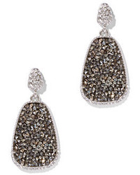 New York & Co. Sparkling Oval Drop Earring