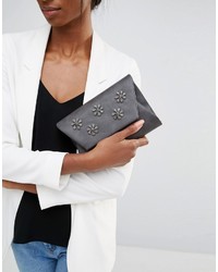 Lavand Embellished Envelope Clutch Bag