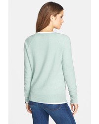 Halogen Halogen(R) Embellished Cashmere Sweater (Regular & Petite)