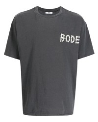Bode Button Embellished Logo T Shirt
