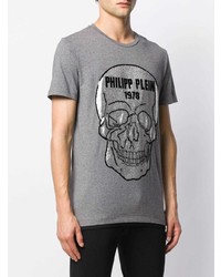 Philipp Plein Skull Platinum Cut T Shirt