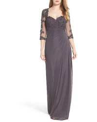 La Femme Embellished Gown
