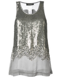 Twin-Set Sequin Embellished Tank Top