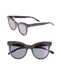 Charcoal Embellished Sunglasses