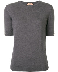 No.21 No21 Embellished Half Sleeve Sweater