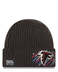 New Era Charcoal Atlanta Falcons 2021 Nfl Crucial Catch Knit Hat At Nordstrom