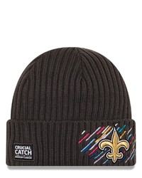 New Era Charcoal New Orleans Saints 2021 Nfl Crucial Catch Knit Hat At Nordstrom