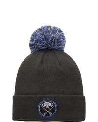 adidas Charcoalnavy Buffalo Sabres Locker Room Cuffed Knit Hat With Pom At Nordstrom