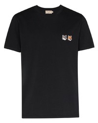 MAISON KITSUNÉ Appliqued Cotton T Shirt