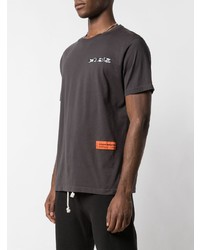 Heron Preston Fire Embroidered T Shirt