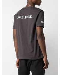 Heron Preston Fire Embroidered T Shirt