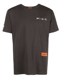 Heron Preston Fire Embroidered T Shirt