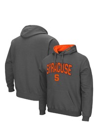 Colosseum Charcoal Syracuse Orange Arch Logo 30 Pullover Hoodie