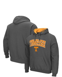 Colosseum Charcoal Tennessee Volunteers Arch Logo 30 Pullover Hoodie