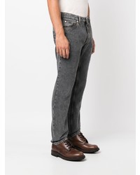 Etro Logo Embroidered Tapered Jeans
