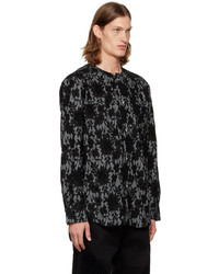 Andersson Bell Black Embroidered Shirt