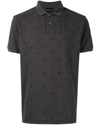 Emporio Armani Eagle Print Polo Shirt