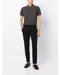 Fred Perry Logo Embroidered Polo Shirt