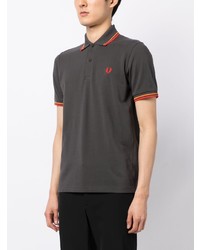 Fred Perry Logo Embroidered Polo Shirt