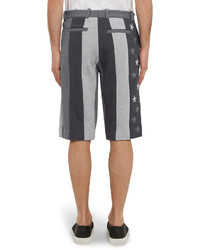 Givenchy Patterned Cotton Bermuda Shorts