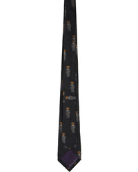 Ralph Lauren Purple Label Silk Bear Tie