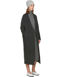 Enfold Grey Wool Gown Coat