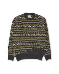 Oliver Spencer Blenheim Rookley Crewneck Wool Sweater