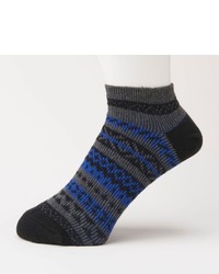 Uniqlo Fair Isle Short Socks