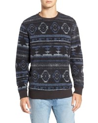 Charcoal Fair Isle Sweatshirt