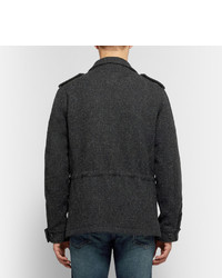Aspesi Harris Wool Tweed Field Jacket